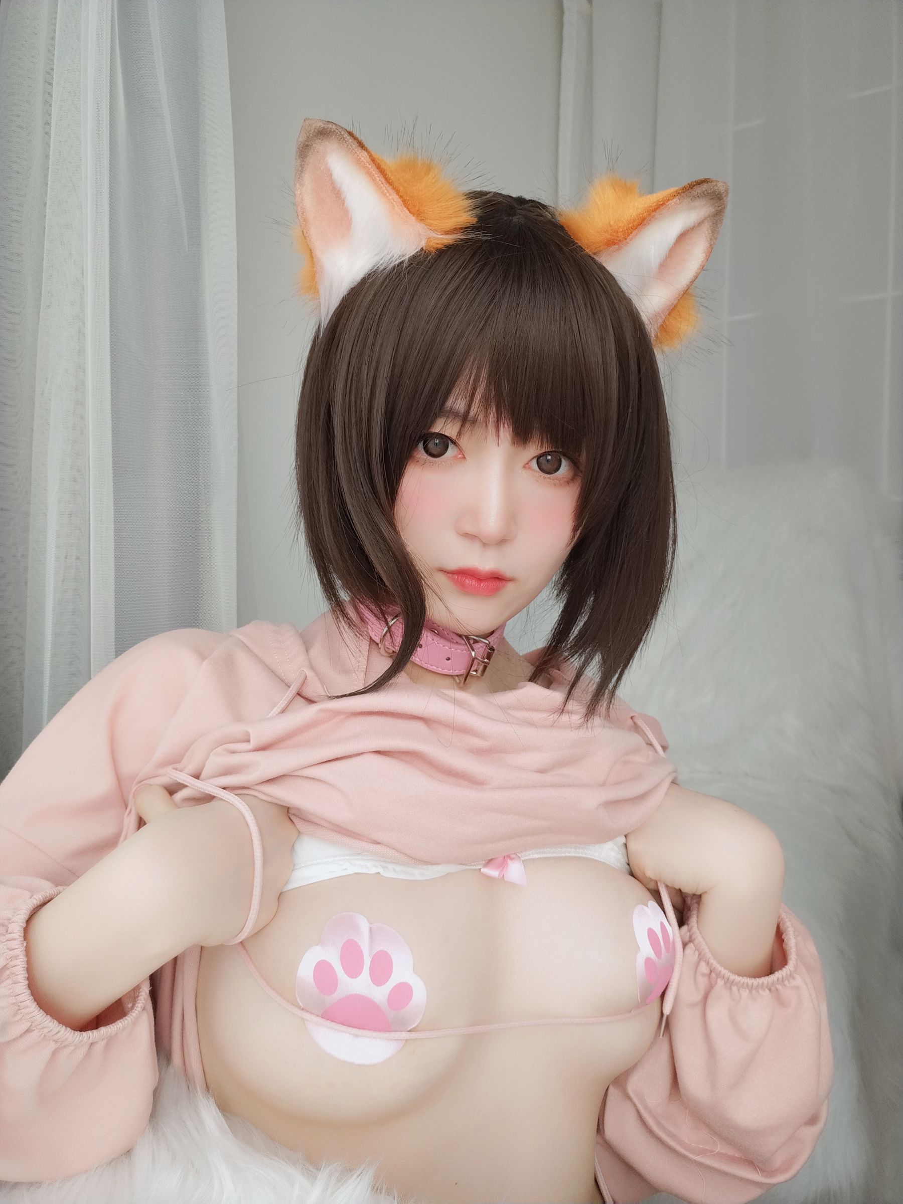 [COS写真]小姐姐白银81–粉红狐狸插图3